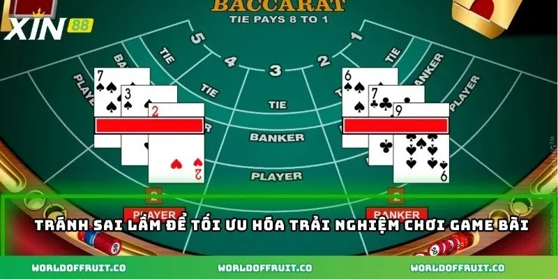 Baccarat - Cách Đọc Bài Nhanh Để Tăng Khả Năng Chiến Thắng 4 Tránh sai lầm để tối ưu hóa trải nghiệm chơi game bài