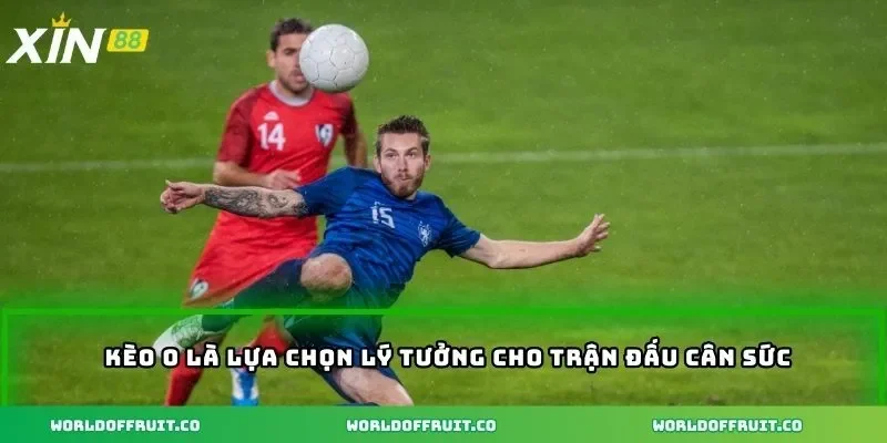 Kèo 0 là lựa chọn lý tưởng cho trận đấu cân sức