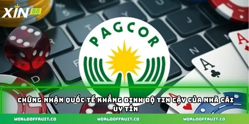 Xin88 – Sân Chơi Đá Gà Đỉnh Cao Nơi Bạn Thỏa Mãn Đam Mê 11 Chứng nhận quốc tế khẳng định độ tin cậy của nhà cái uy tín